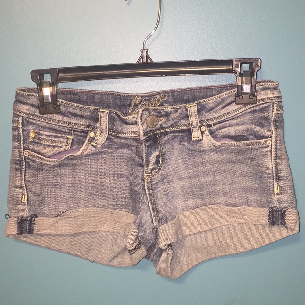 Garage denim shorts!